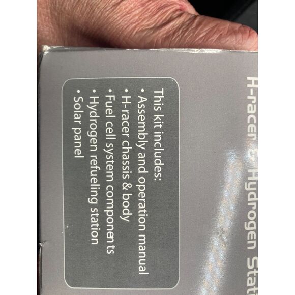 H Racer Solar Cell Hydrogen fueled toy car kit car NOT Working as is - Picture 6 of 8